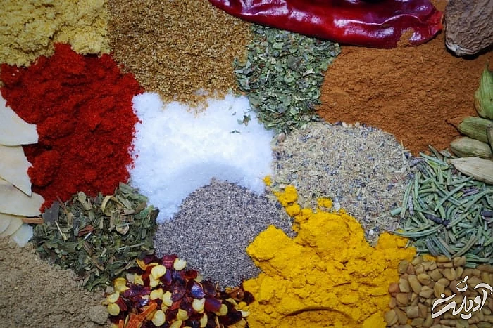 انواع ادویه ها